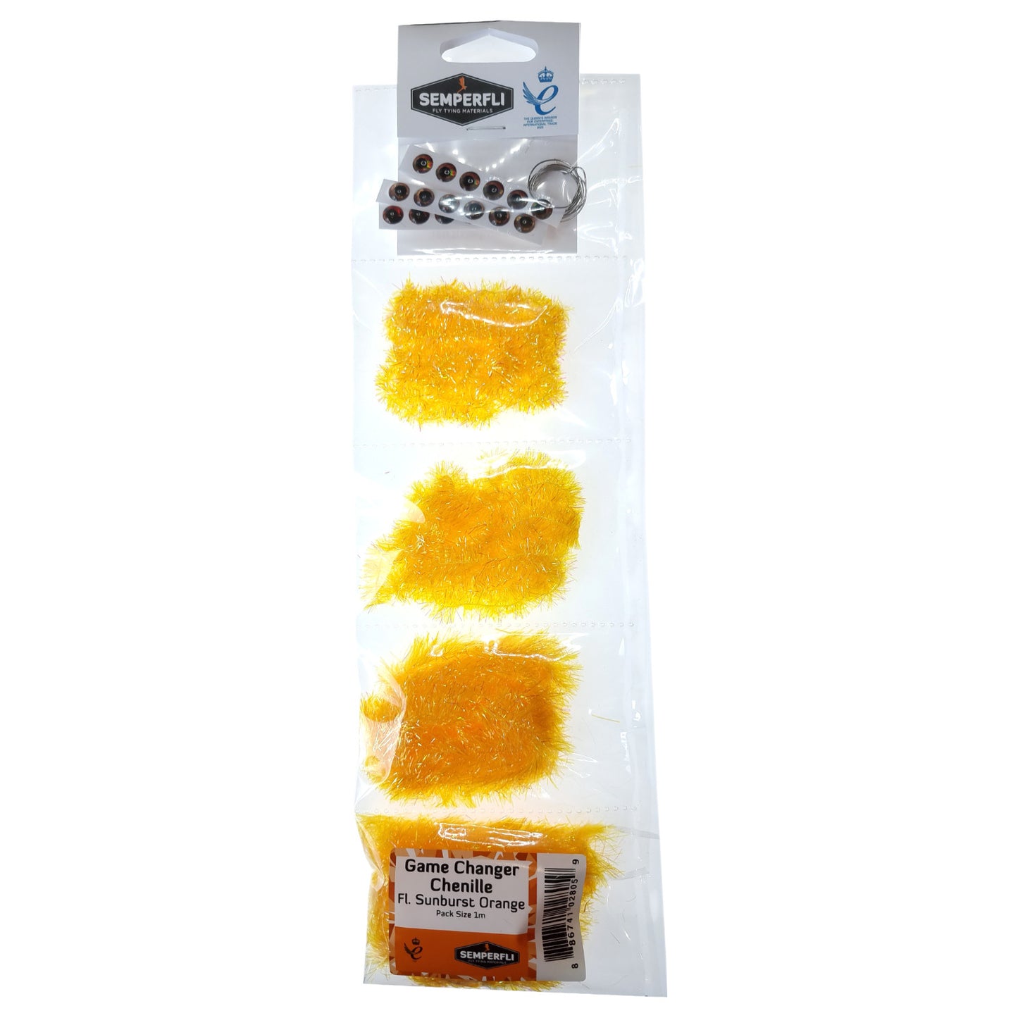 SemperFli Game Changer Chenille kit - Tapered Chenille and Eyes for the Game Changer