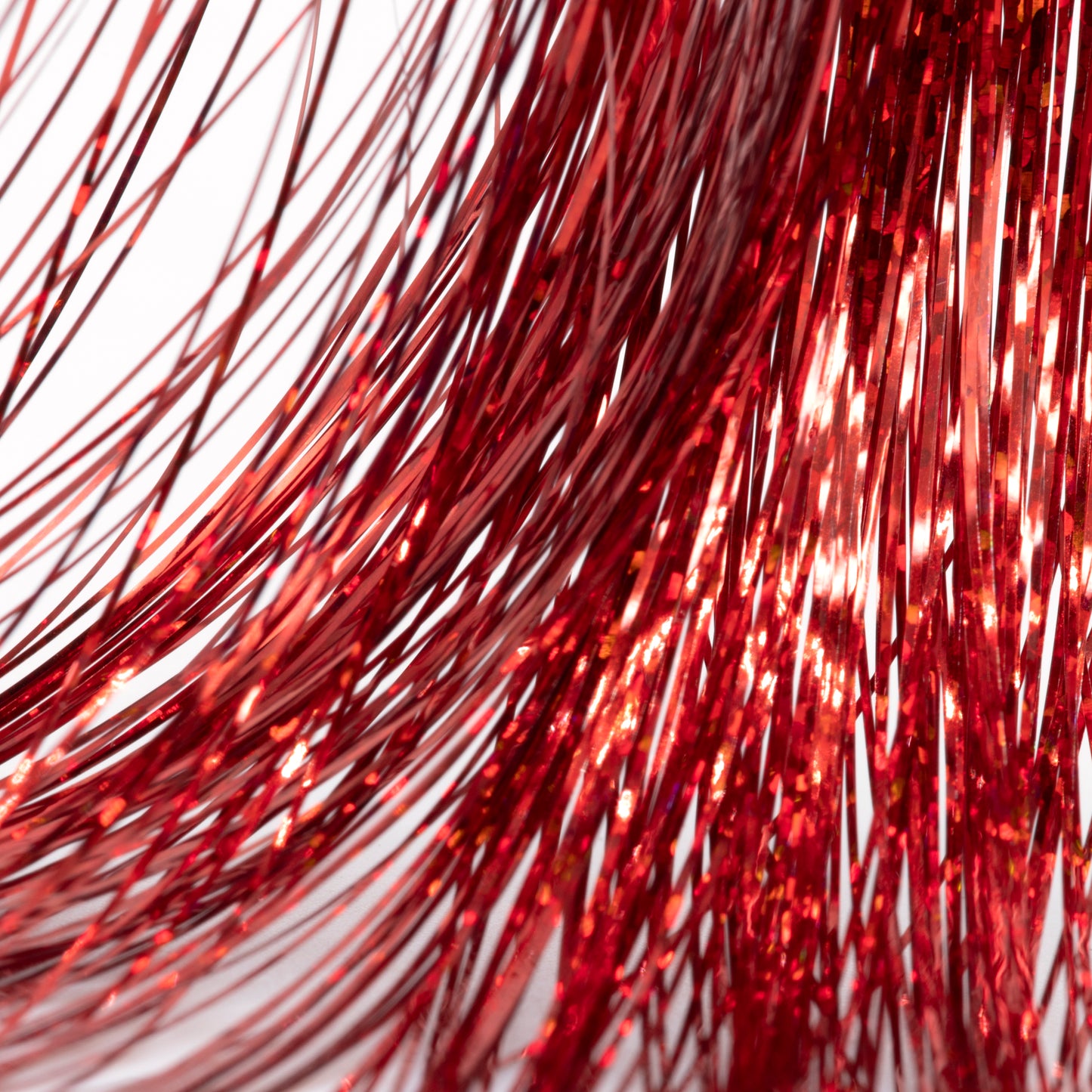 SemperFlash Holographic 1/69" Red Tinsel..