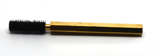 Hook and Loop Dubbing Brush with Brass Handle