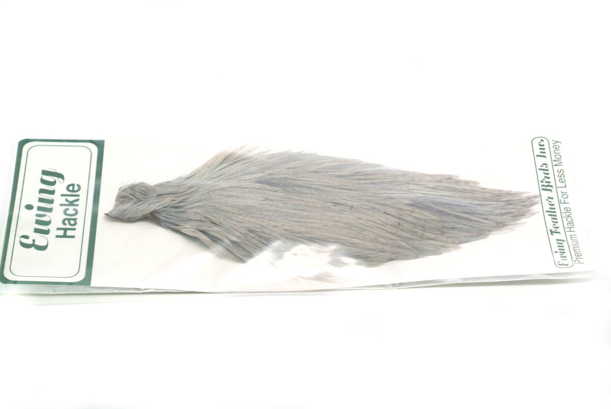 Ewing Commercial Rooster Neck - Dyed Dun - Fly Tying - # 103