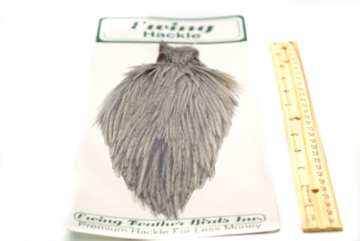 Ewing Commercial Rooster Neck - Dyed Dun - Fly Tying - # 103