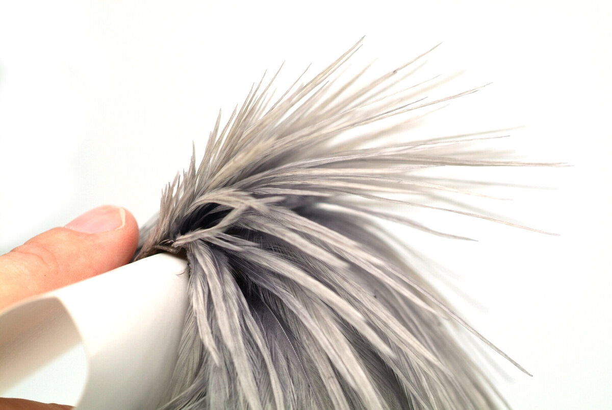 Ewing Commercial Rooster Neck - Dyed Dun - Fly Tying - # 103