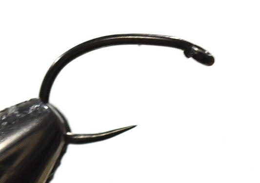 FFS 7258 Shrimp & Caddis Pupa - 25 pk - Forged - Barbless - 1XS - Std. Wire - Down Eye