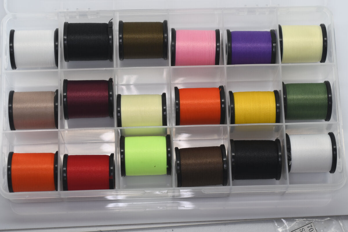 PH Perfect Thread  3/0 18 Spool Asst   18 colors 100 yd ea