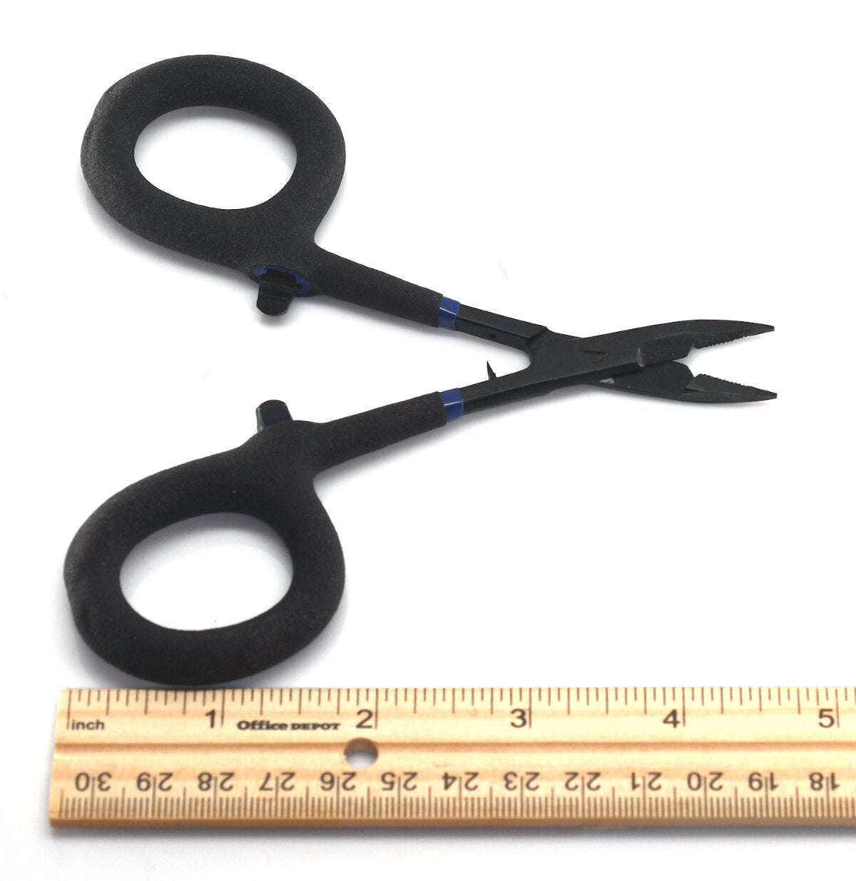 5" Debarb Pliers - Specifically designed for flattening barbs on barbed hooks