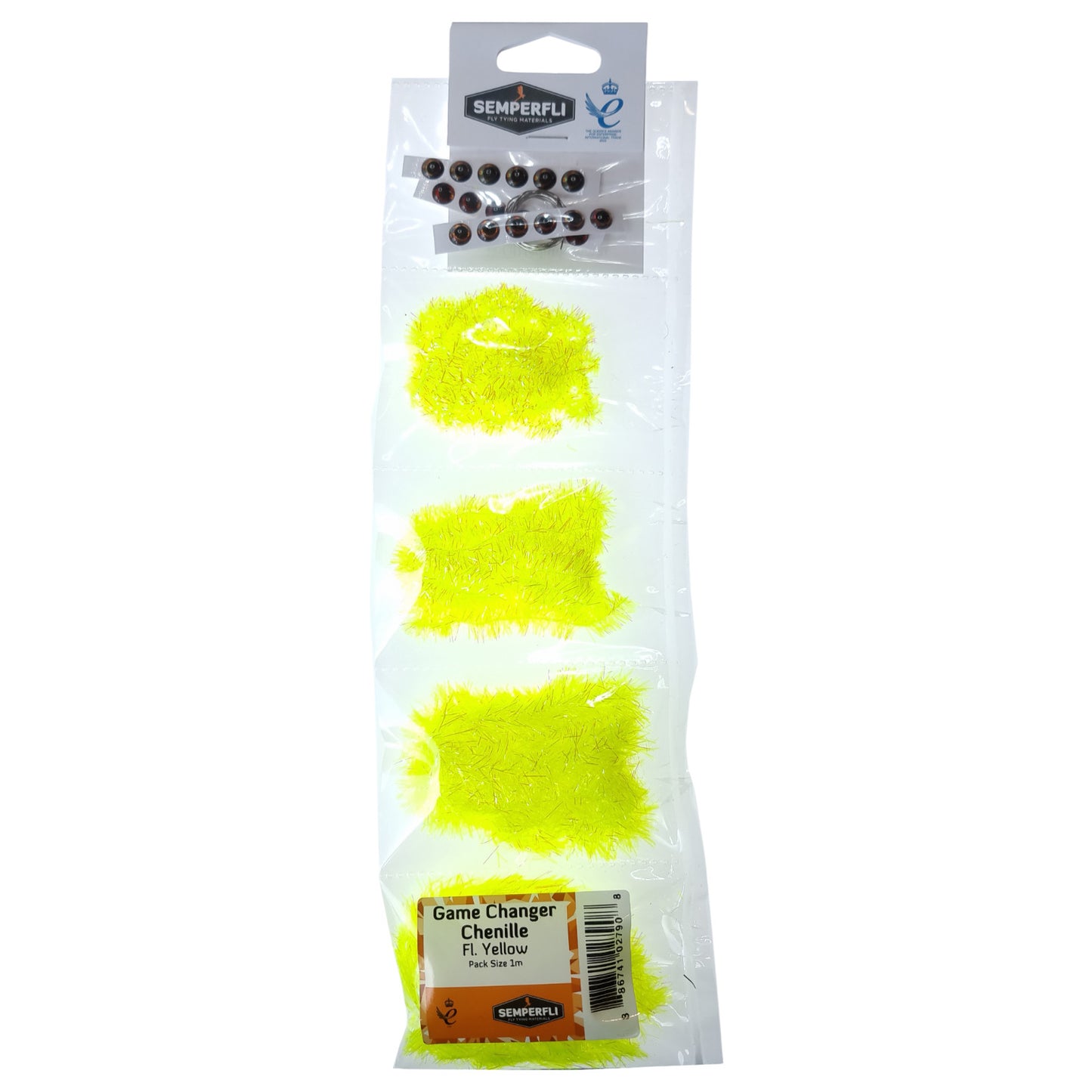 SemperFli Game Changer Chenille kit - Tapered Chenille and Eyes for the Game Changer