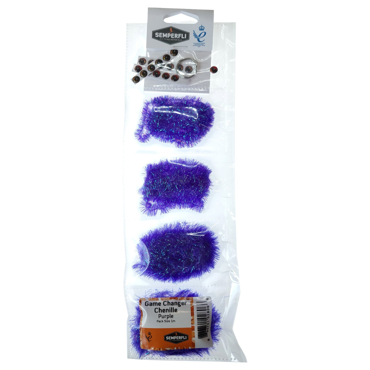 SemperFli Game Changer Chenille kit - Tapered Chenille and Eyes for the Game Changer