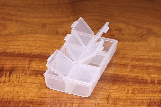 Flip Cap 6 Compartment Box