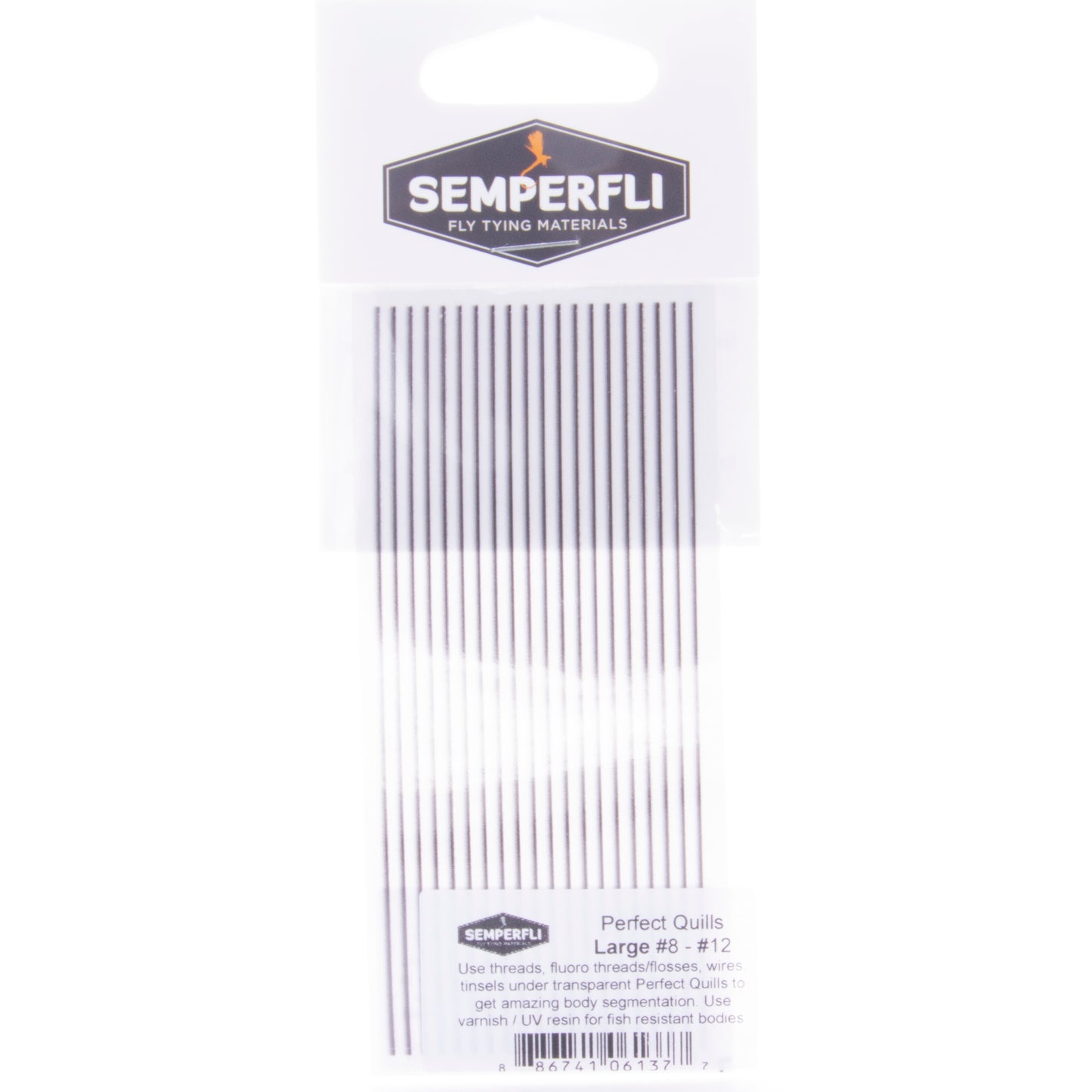 Semperfli Perfect Quill - 20 strips 10 cm (about 4 in) long