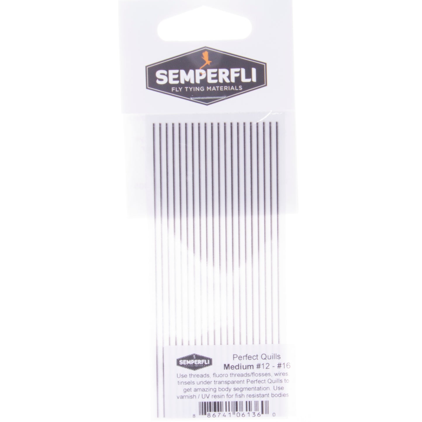 Semperfli Perfect Quill - 20 strips 10 cm (about 4 in) long