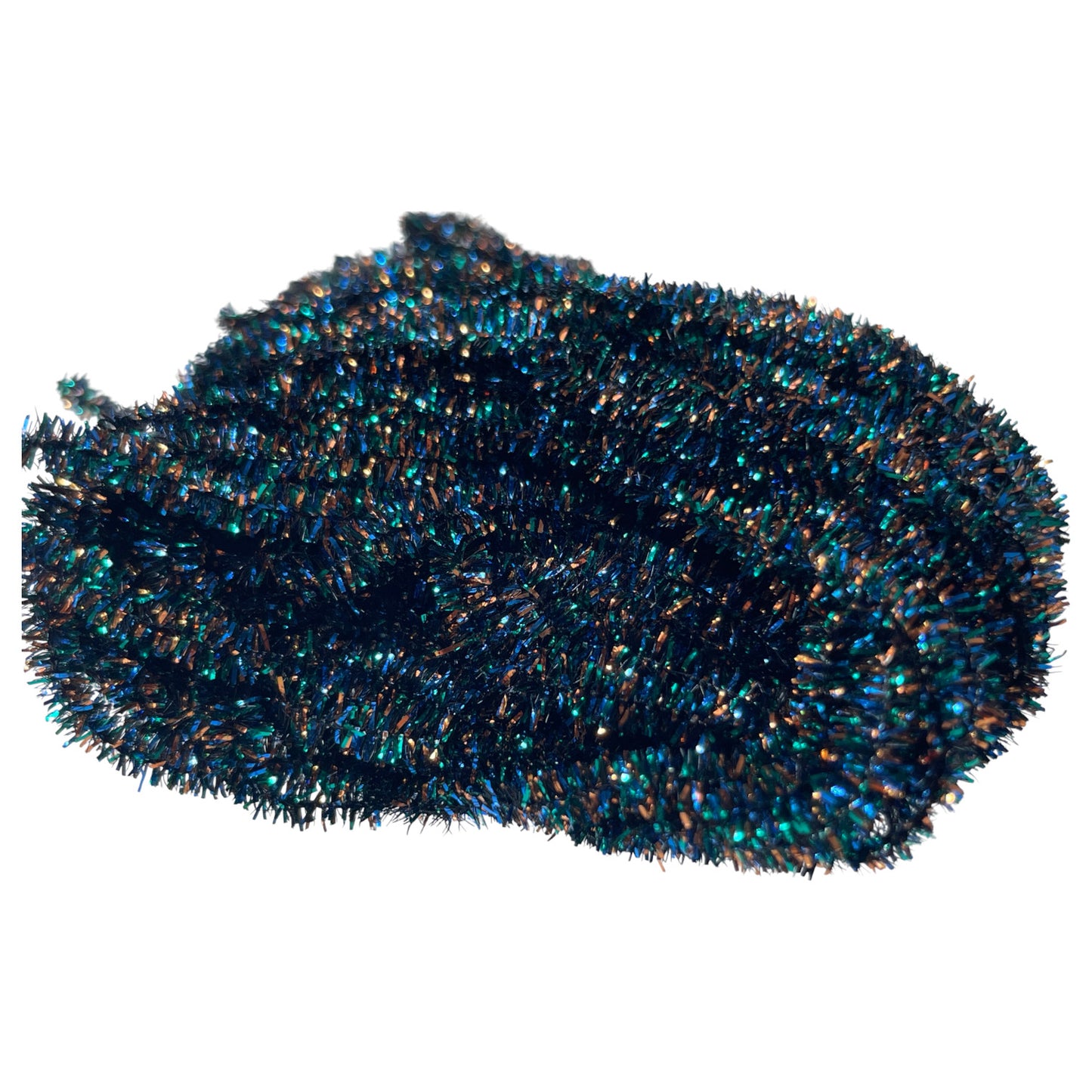 Synthetic Peacock Herl 2mm Extra Small Blue Peacock
