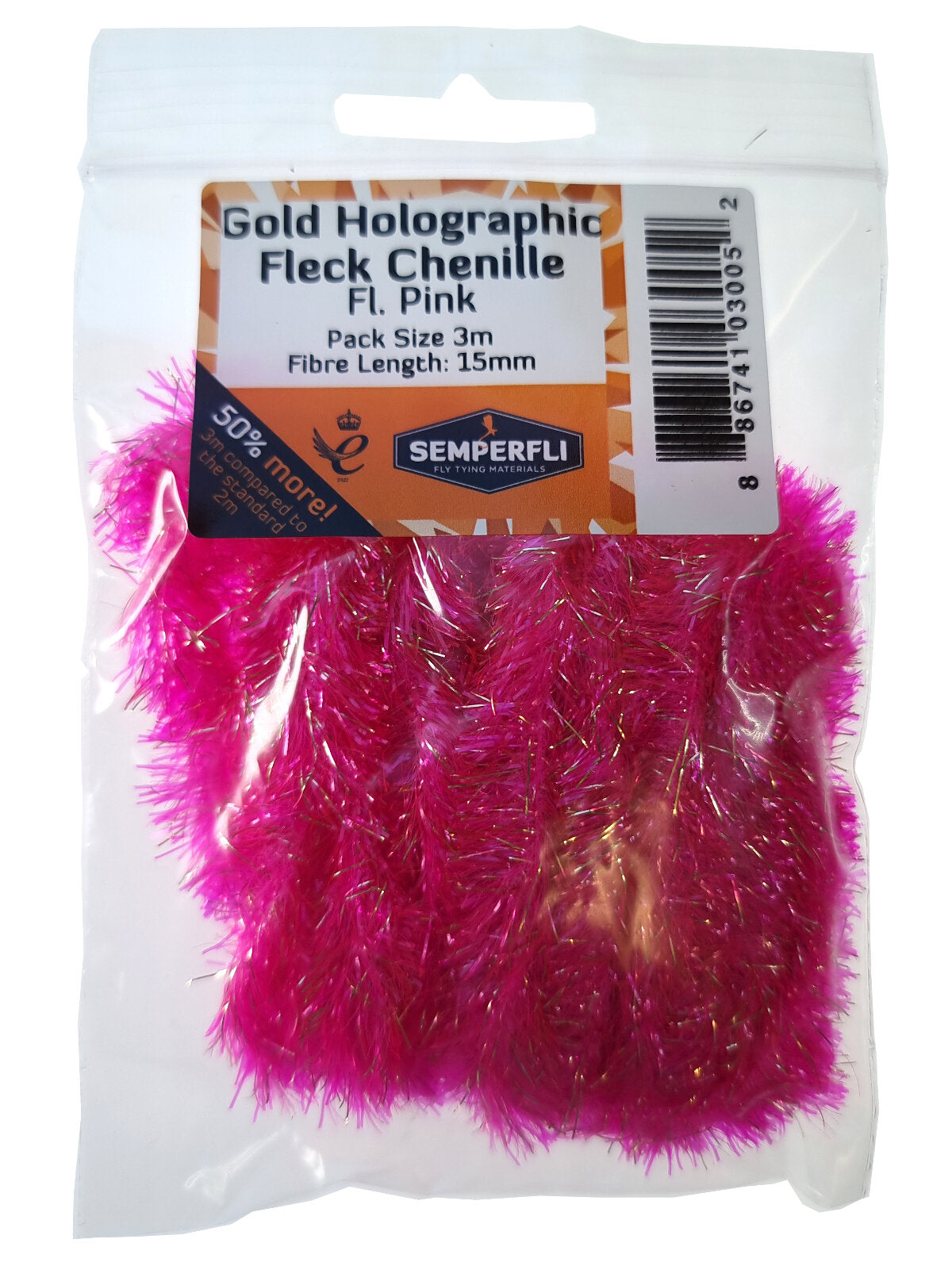 SemperFli Gold Holographic Fleck Chenille