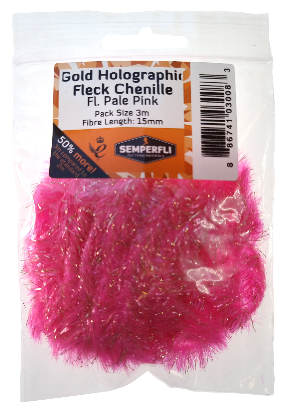 SemperFli Gold Holographic Fleck Chenille