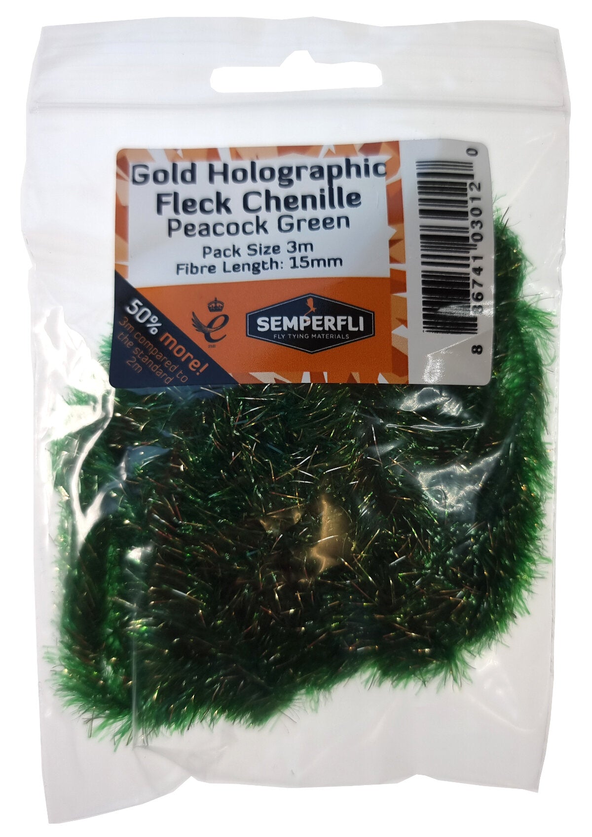 SemperFli Gold Holographic Fleck Chenille