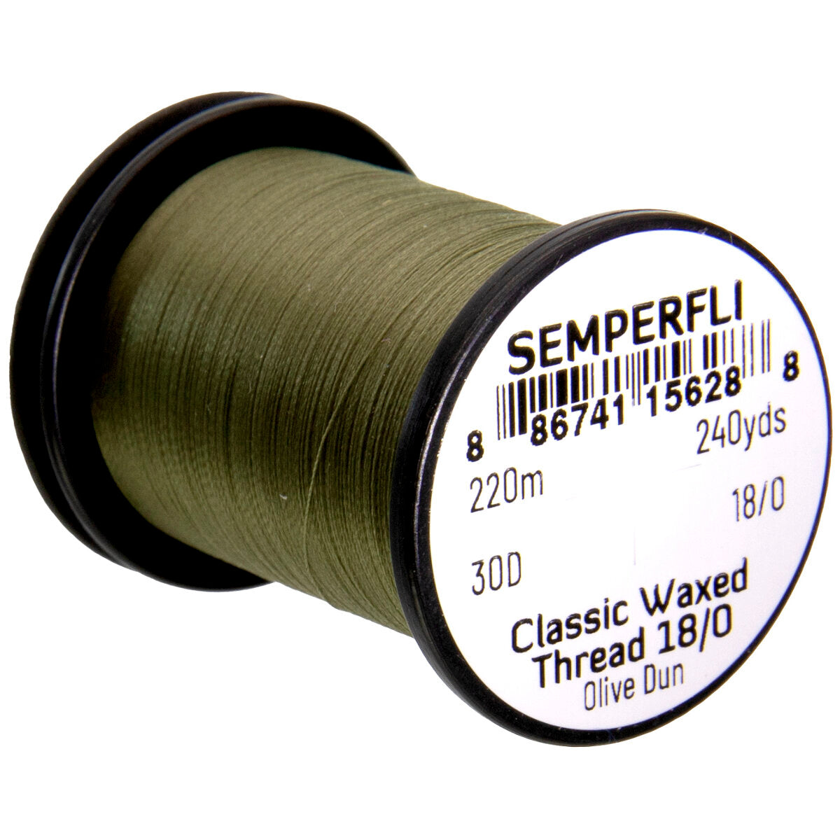 SemperFli Classic Waxed Thread 18/0 - many colors