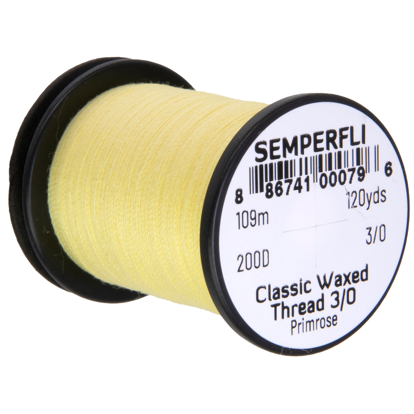 SemperFli Classic Waxed Thread 3/0, many colors