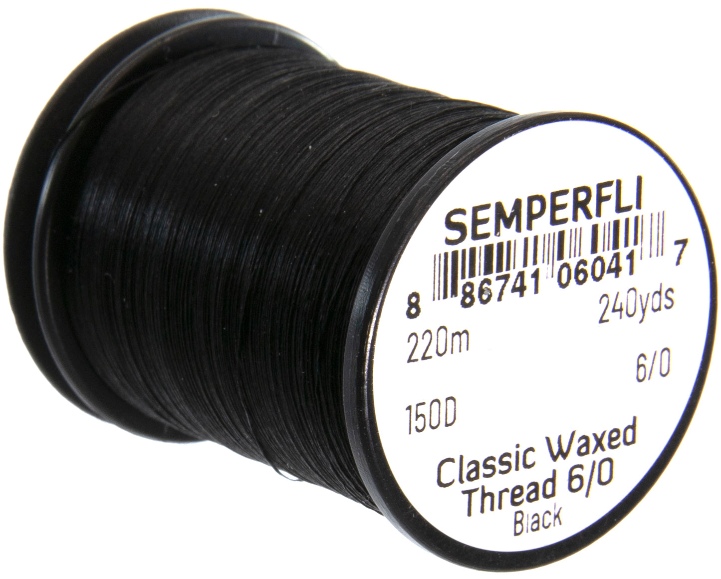 SemperFli Classic Waxed Thread 6/0 - many colors