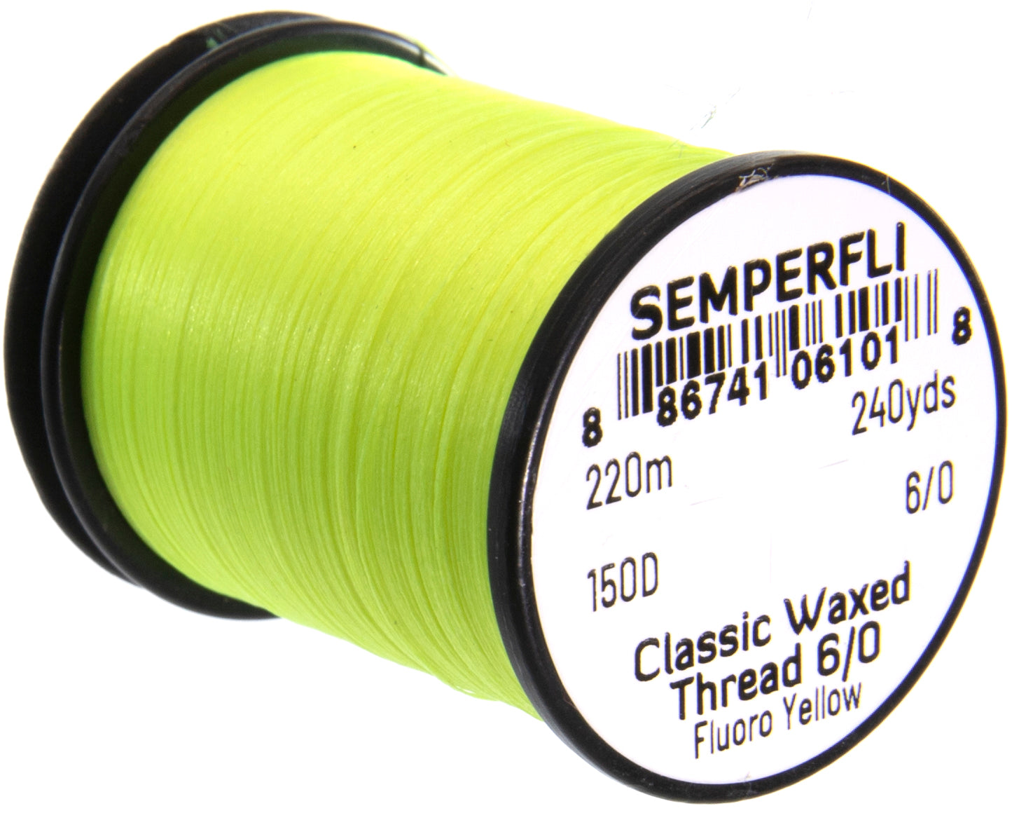 SemperFli Classic Waxed Thread 6/0 - many colors