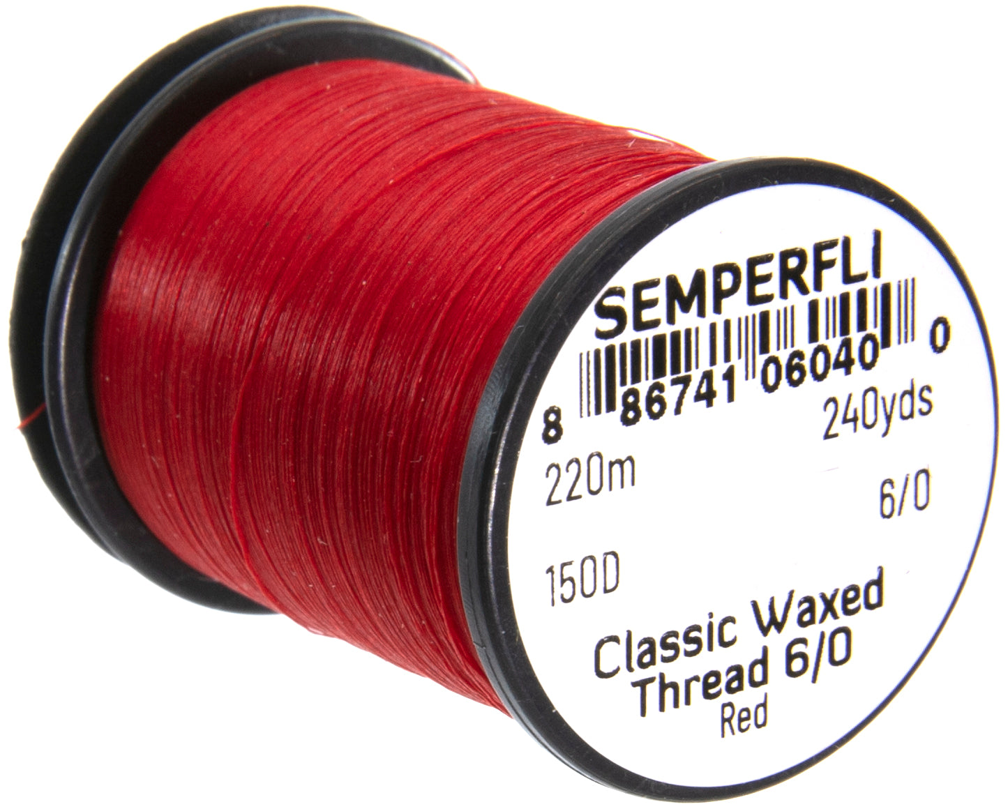 SemperFli Classic Waxed Thread 6/0 - many colors