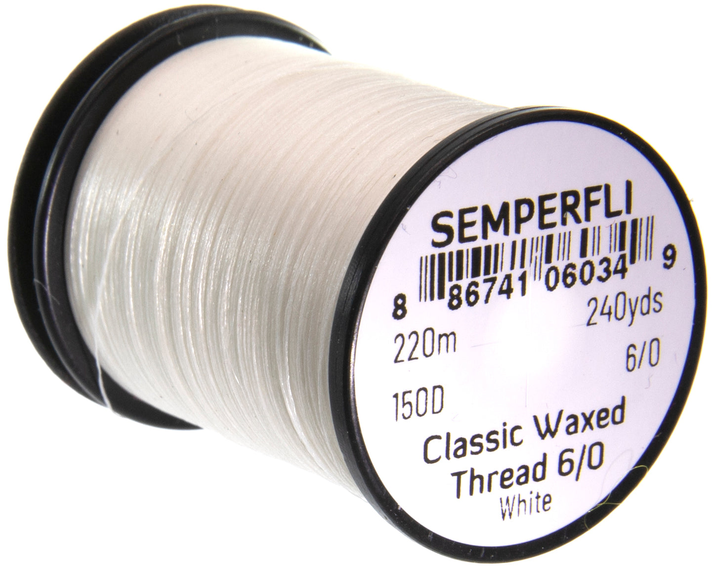 SemperFli Classic Waxed Thread 6/0 - many colors