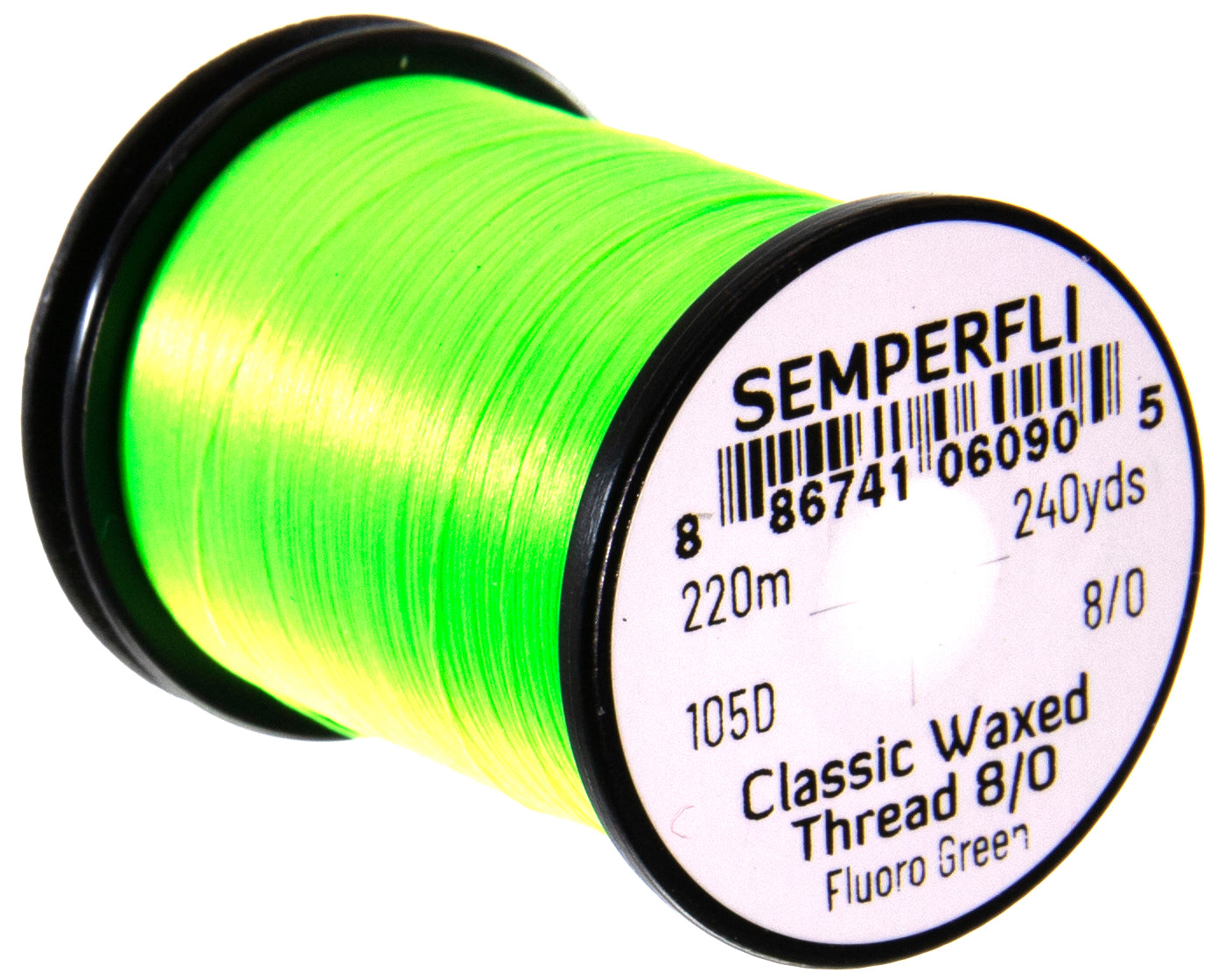 SemperFli Classic Waxed Thread 8/0 - many colors