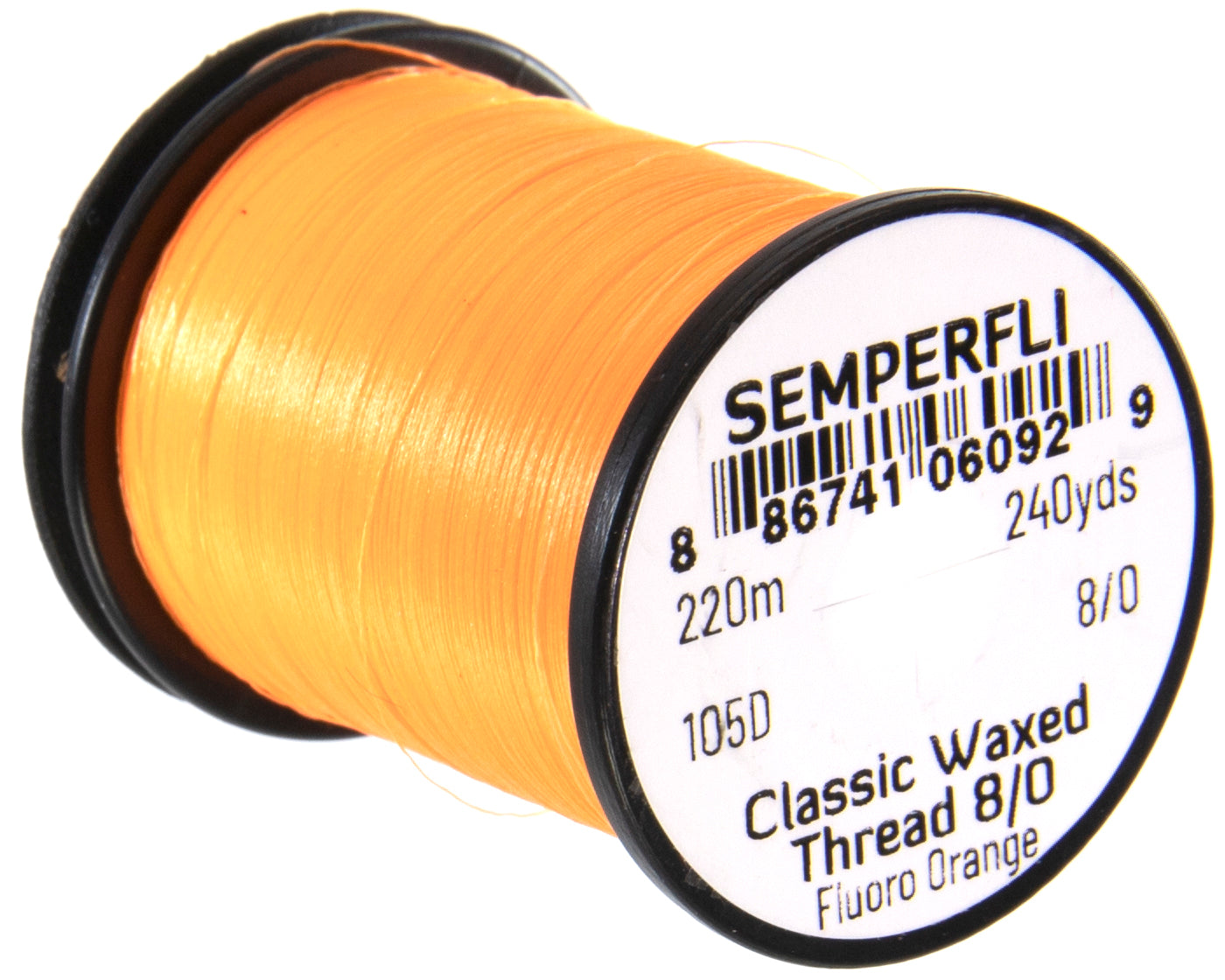 SemperFli Classic Waxed Thread 8/0 - many colors