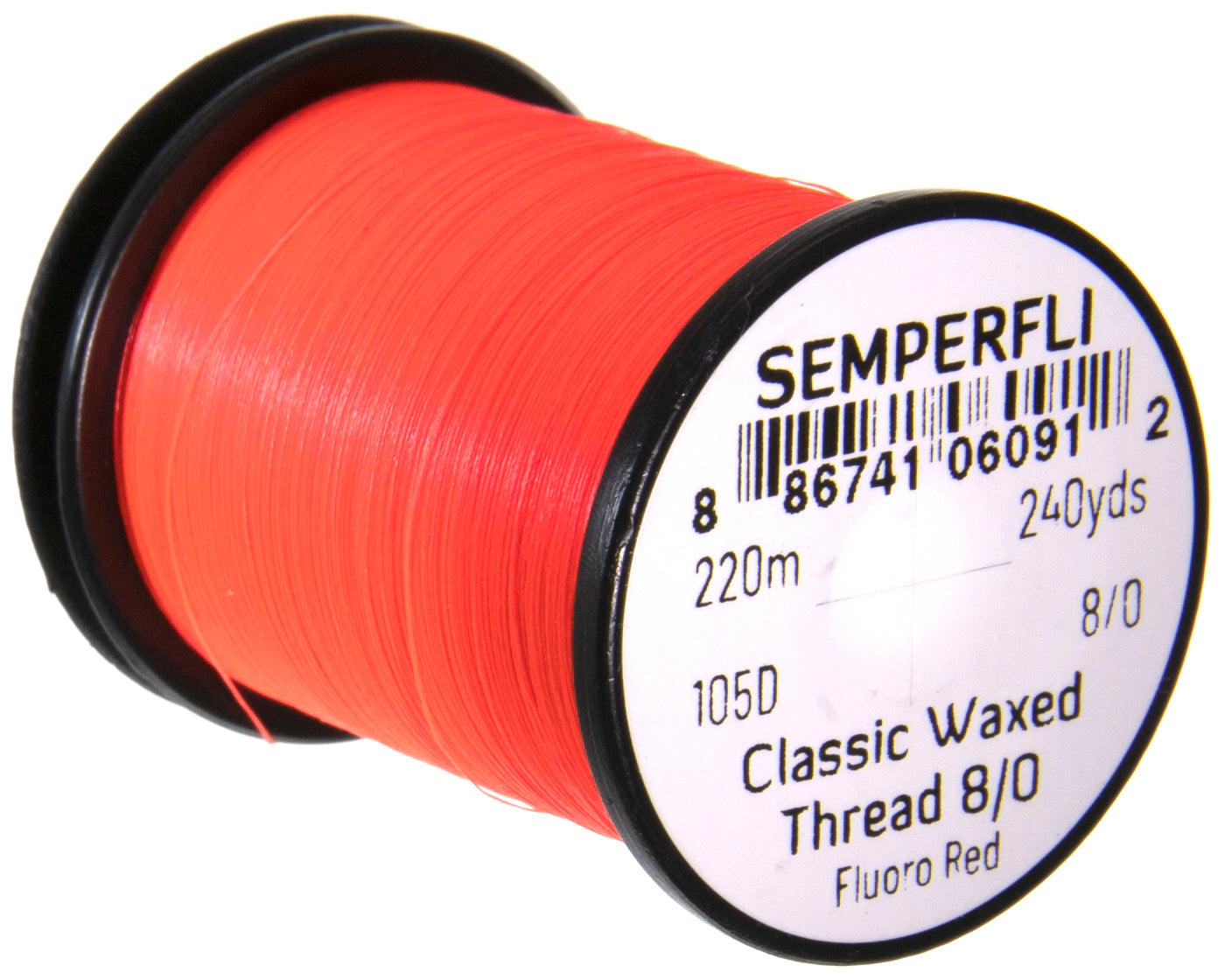 SemperFli Classic Waxed Thread 8/0 - many colors