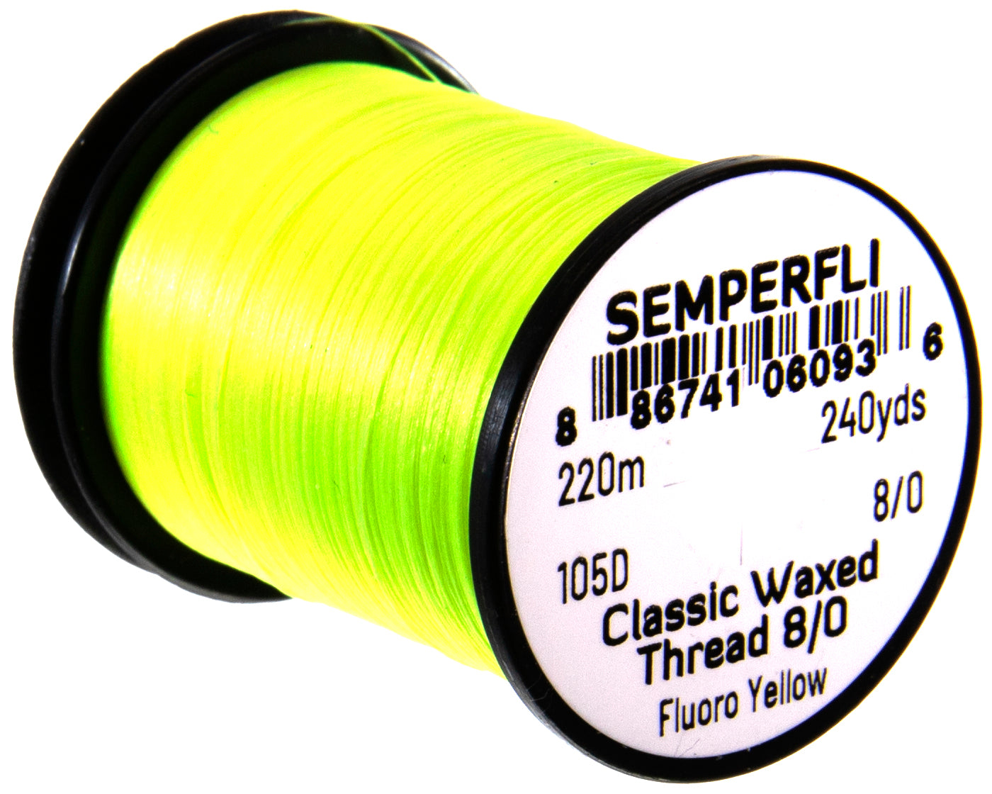 SemperFli Classic Waxed Thread 8/0 - many colors