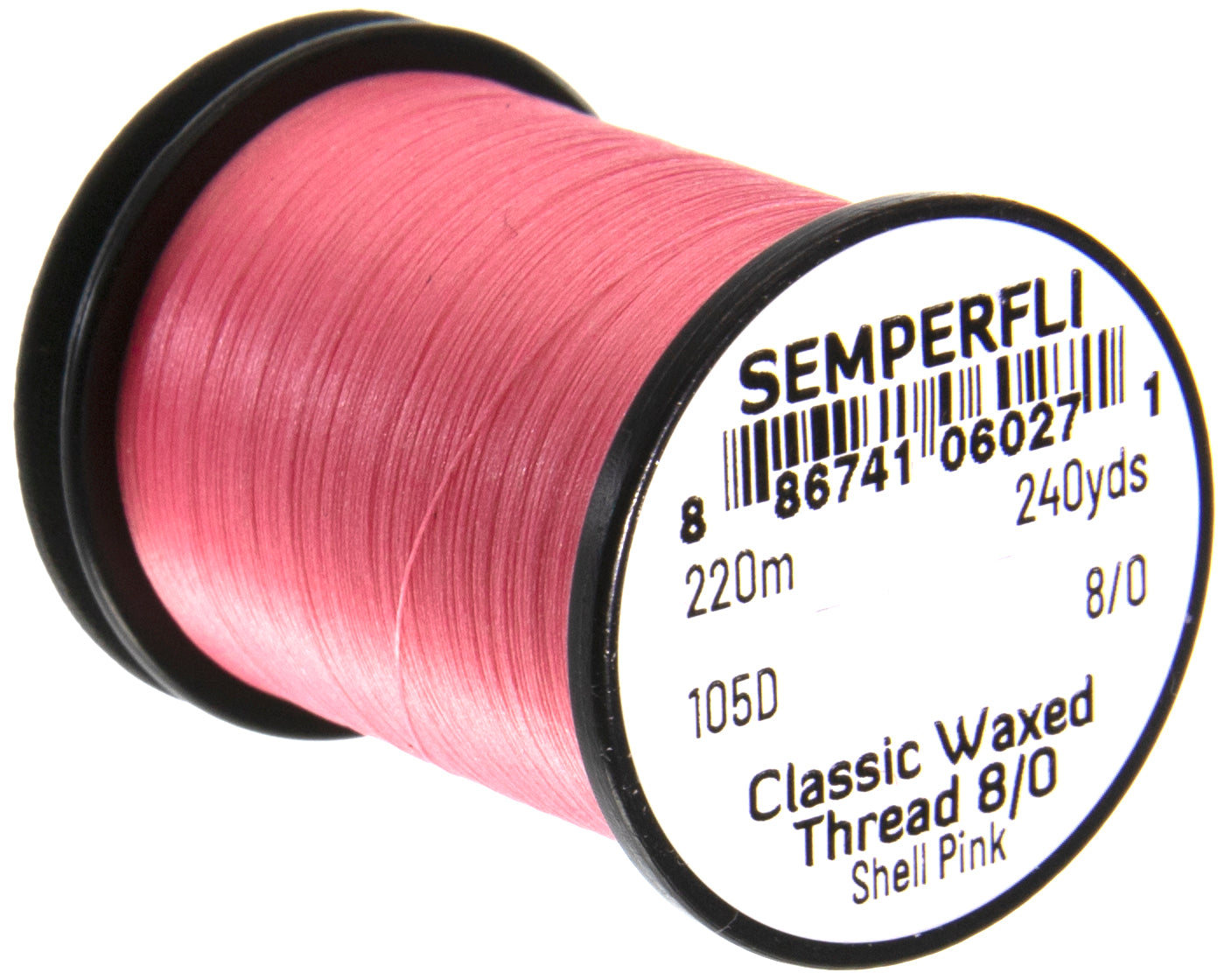 SemperFli Classic Waxed Thread 8/0 - many colors