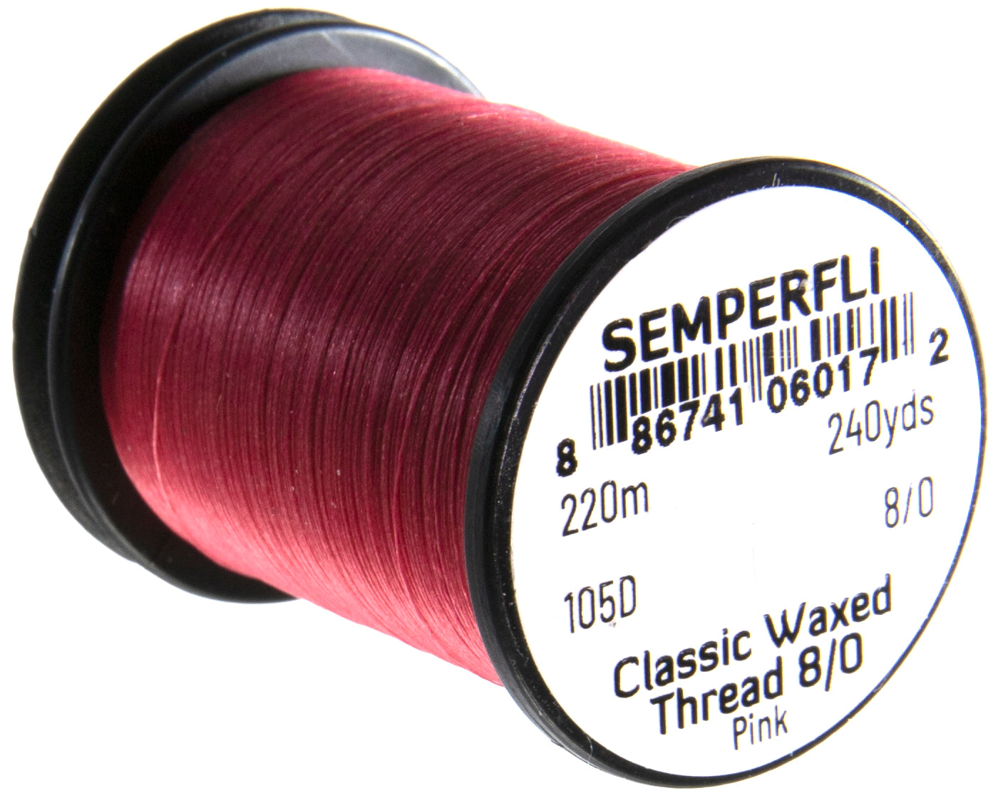 SemperFli Classic Waxed Thread 8/0 - many colors