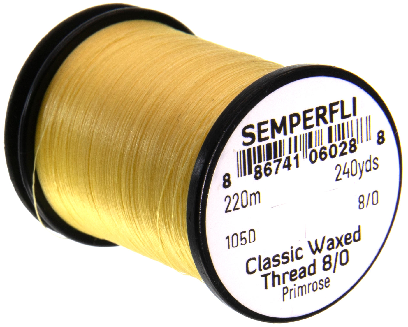 SemperFli Classic Waxed Thread 8/0 - many colors