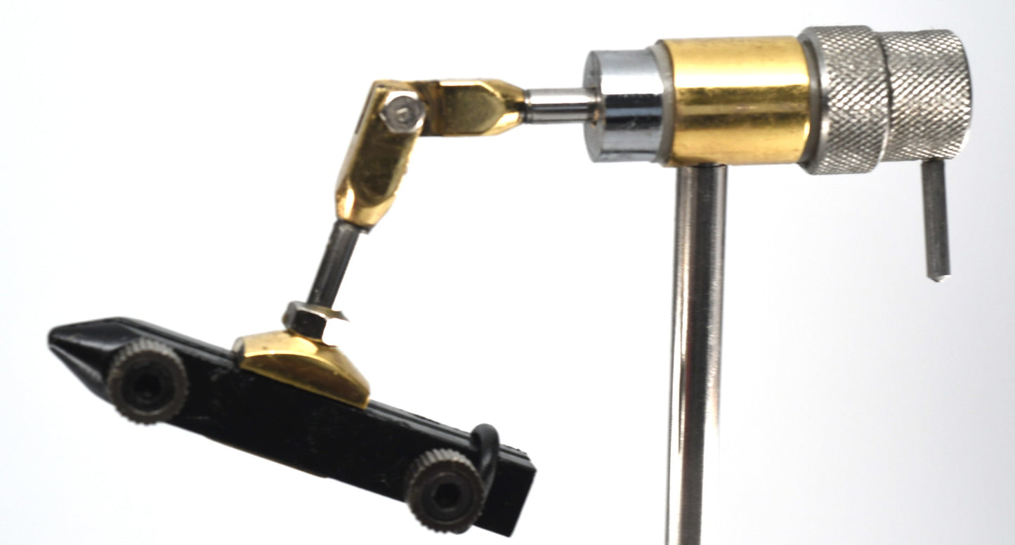 Deluxe Rotary Fly Tying Vise - Kit Including Weighted Base and Vise