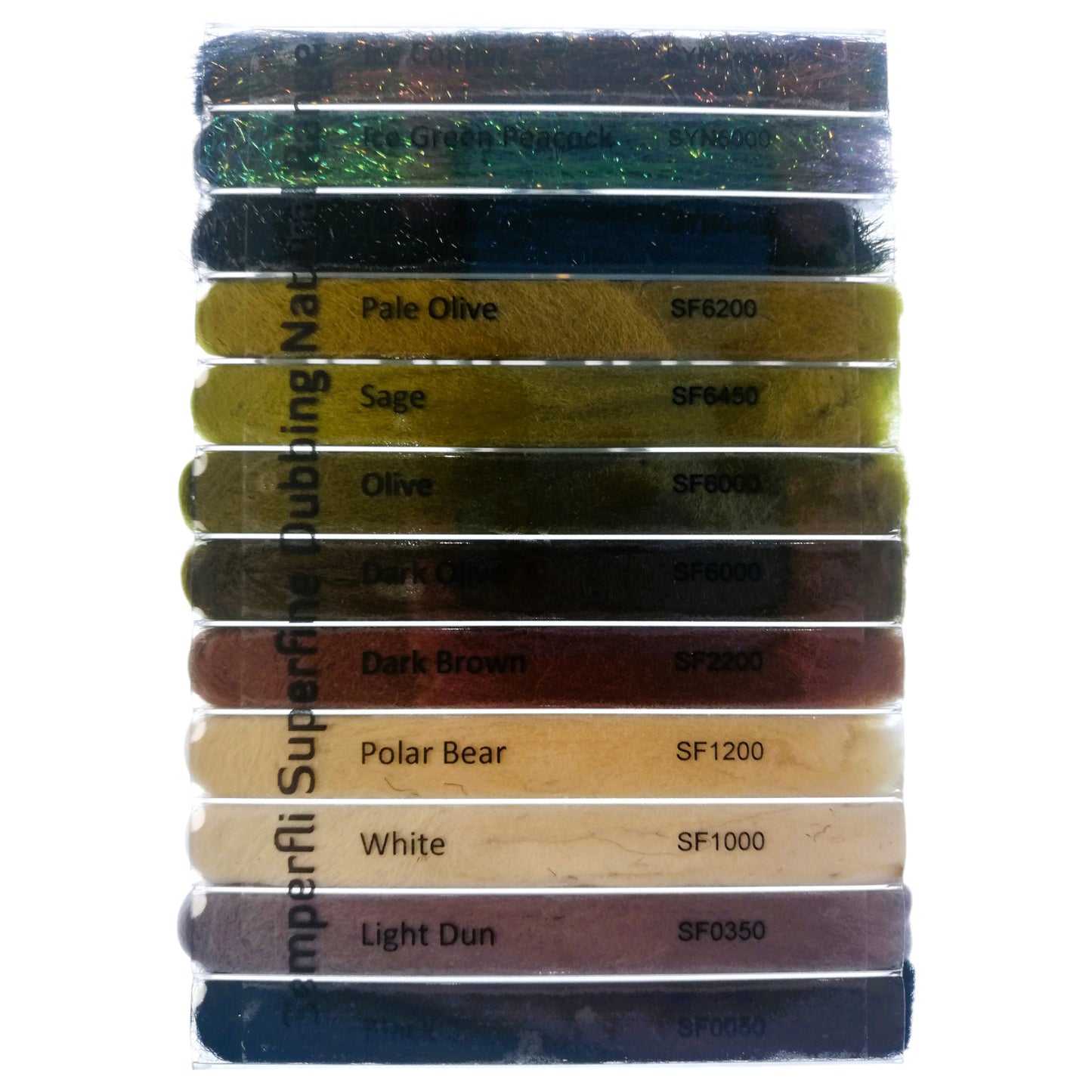 Semperfli Superfine Dubbing Dispenser  - Natural Collection