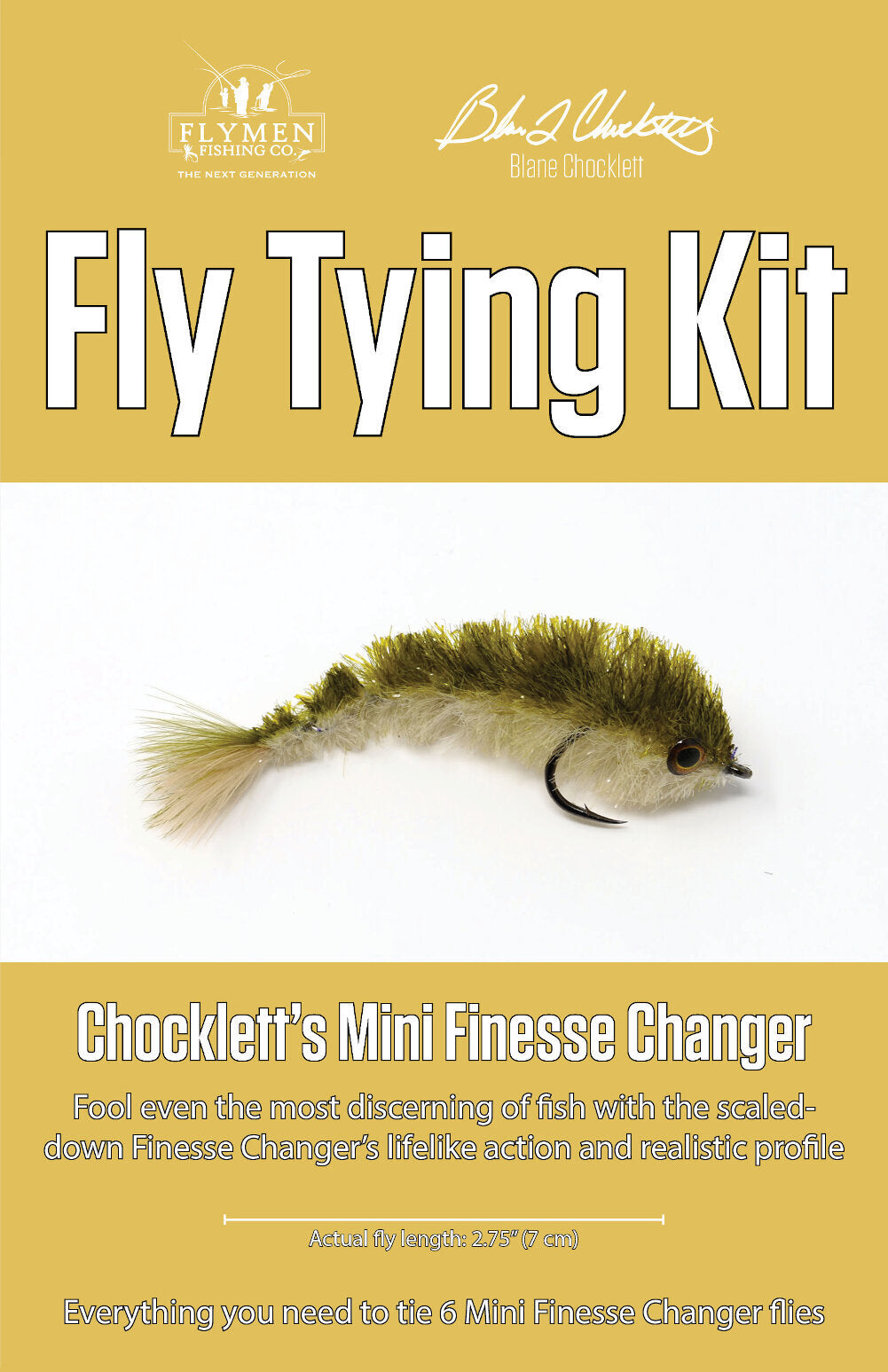 Fly Tying Kit Chocklett's Mini-Finess Game Changer