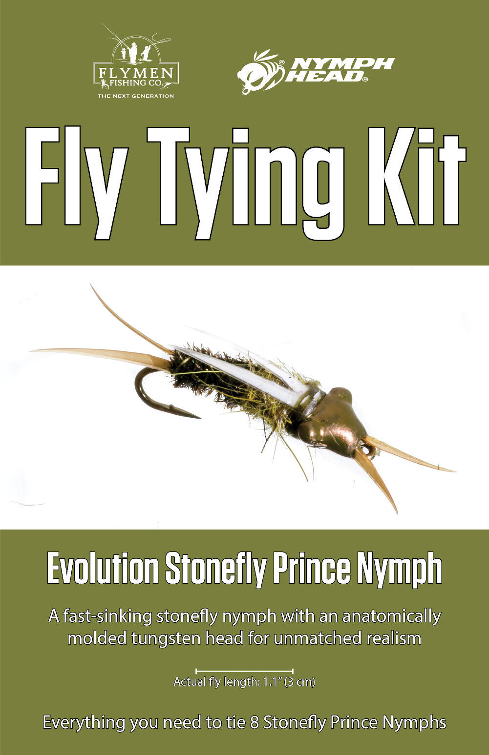 Fly Tying Kit Evolution Stonefly Prince Nymph