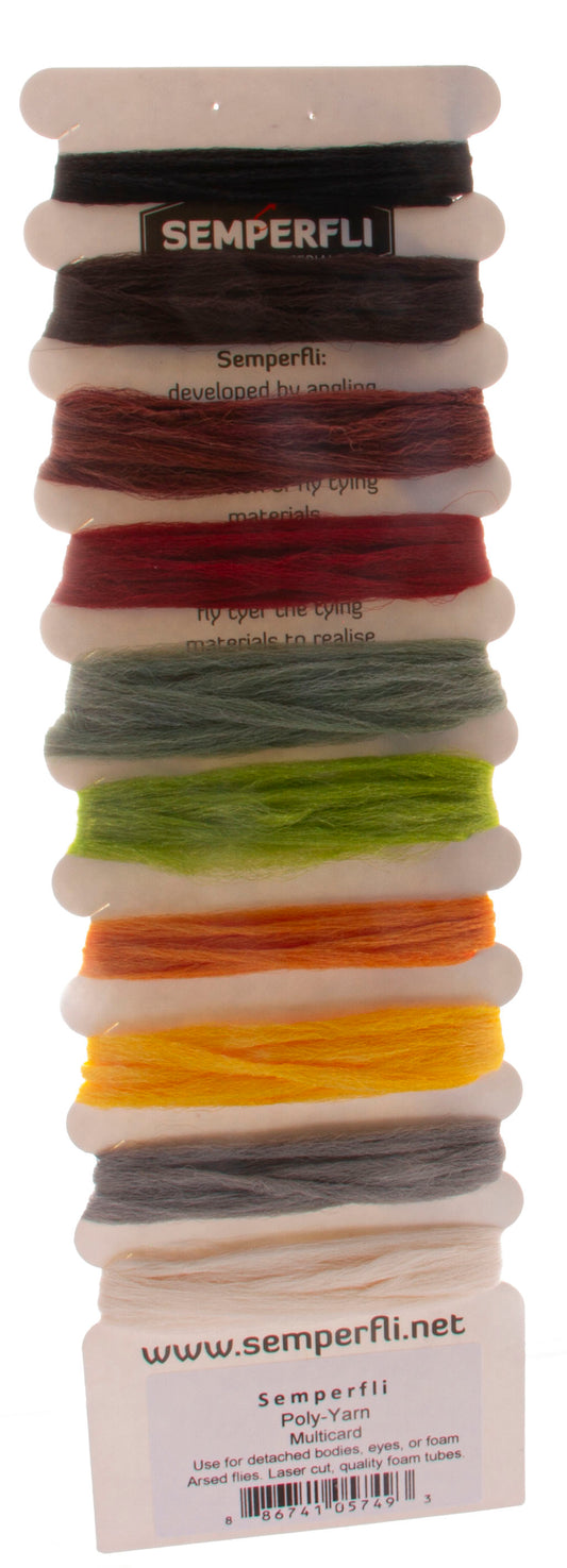 Semperfli Dry Fly Polyyarn - Grayling Bugs Collection