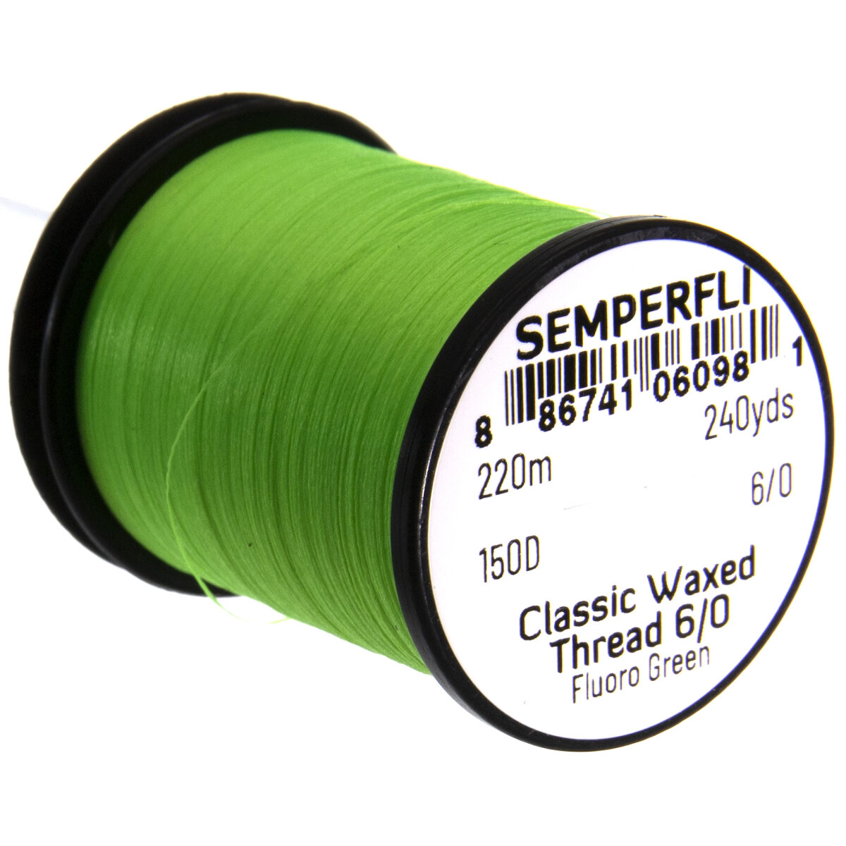 SemperFli Classic Waxed Thread 6/0 - many colors