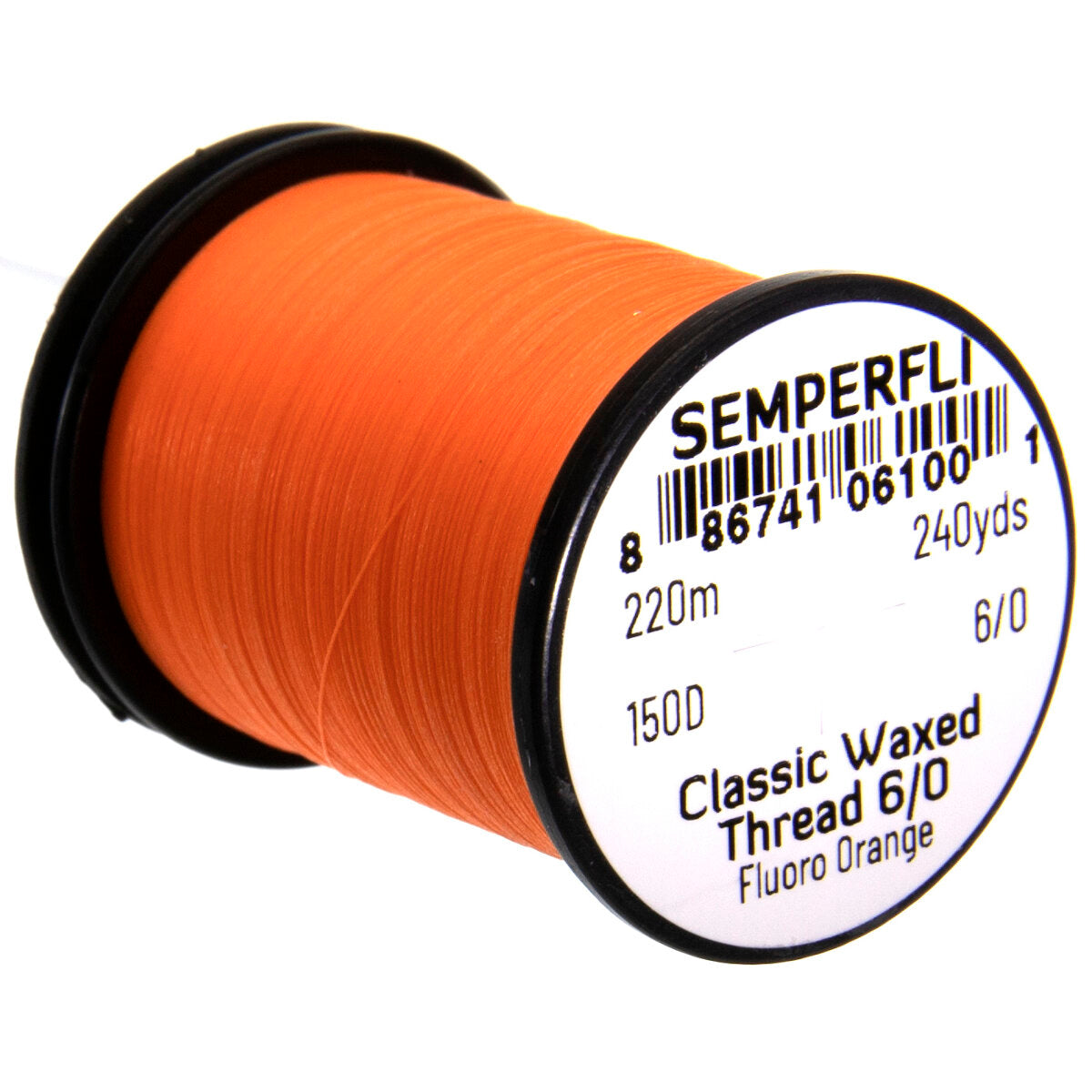 SemperFli Classic Waxed Thread 6/0 - many colors