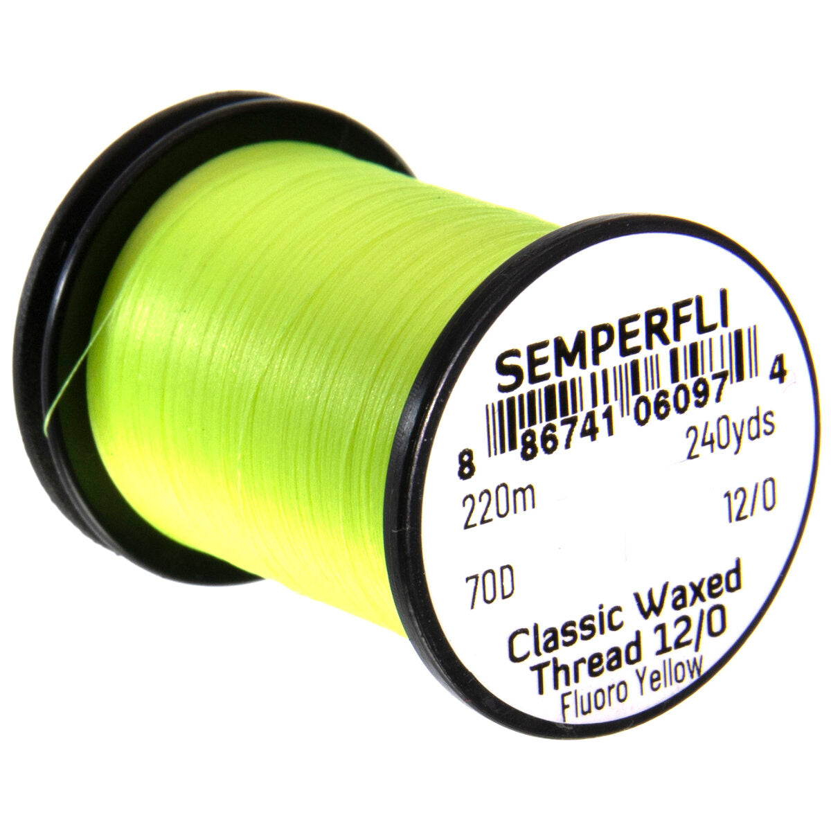 SemperFli Classic Waxed Thread 12/0 - many colors