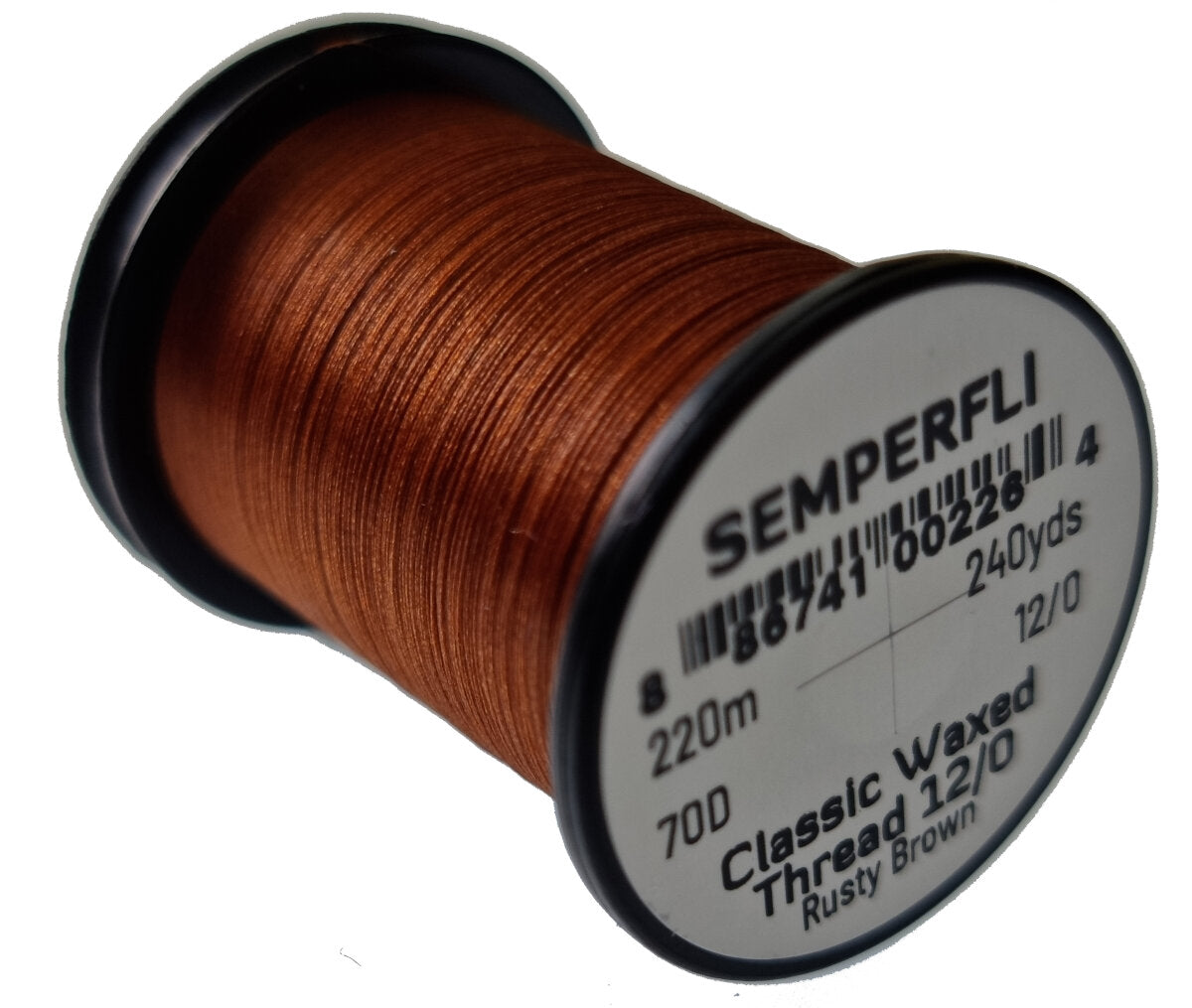 SemperFli Classic Waxed Thread 12/0 - many colors