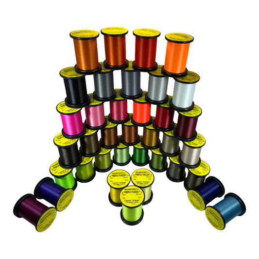 SemperFli 12/0 Classic Waxed Thread - 110m (120 Yard) Spool