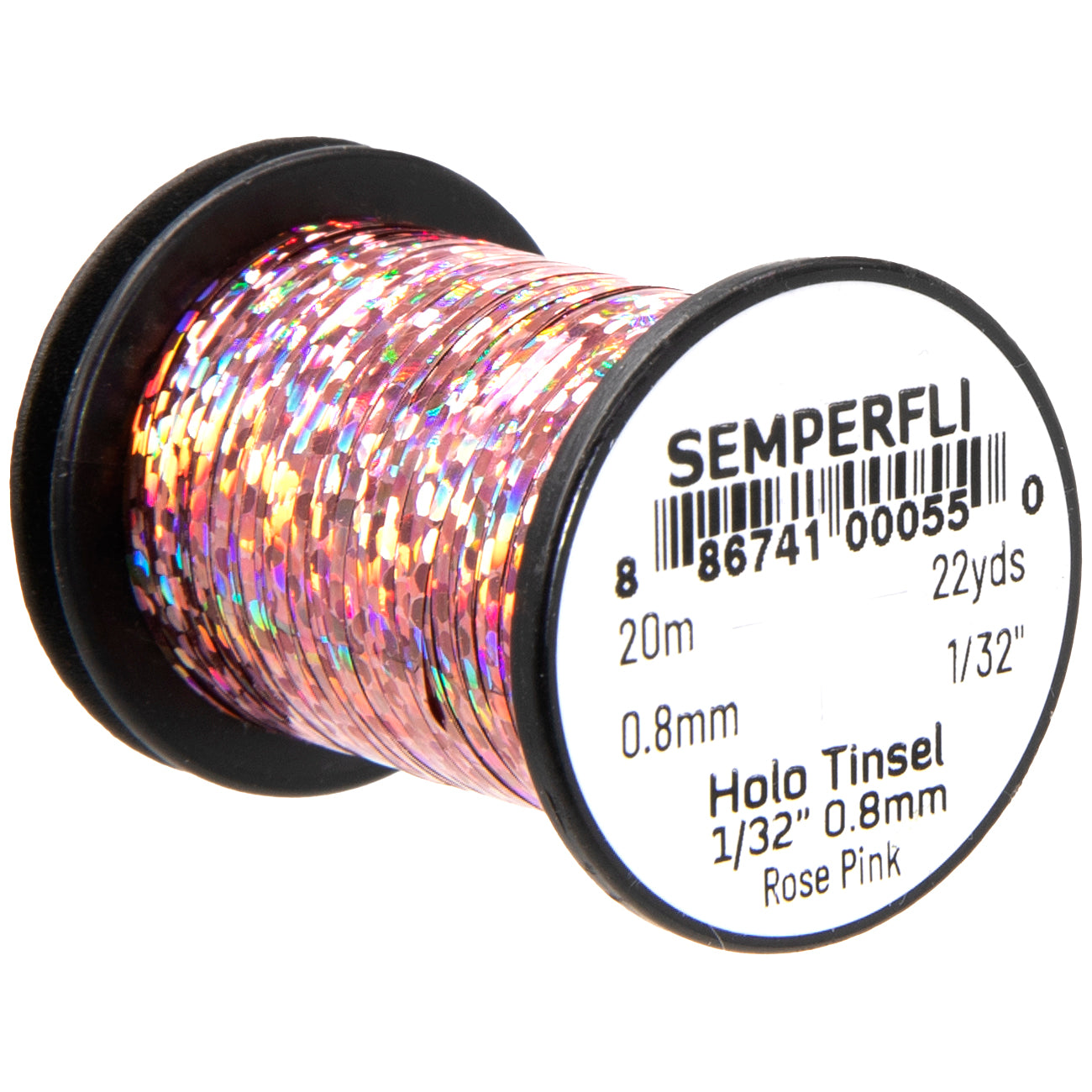 SemperFli Spooled Holographic Tinsel - 1/16, 1/32, 1/69