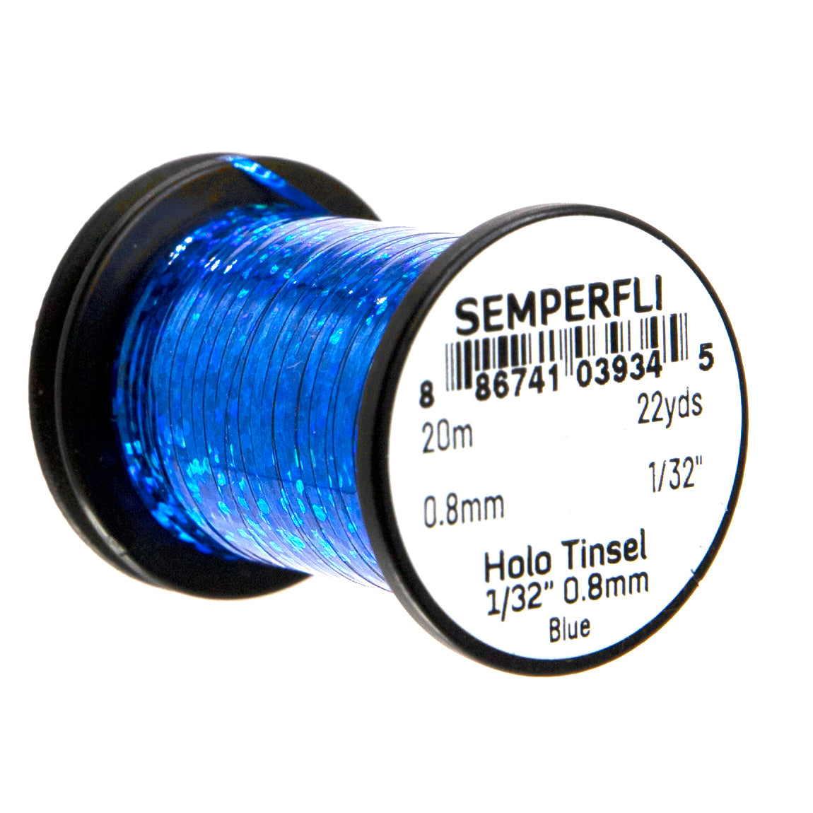 SemperFli Spooled Holographic Tinsel - 1/16, 1/32, 1/69