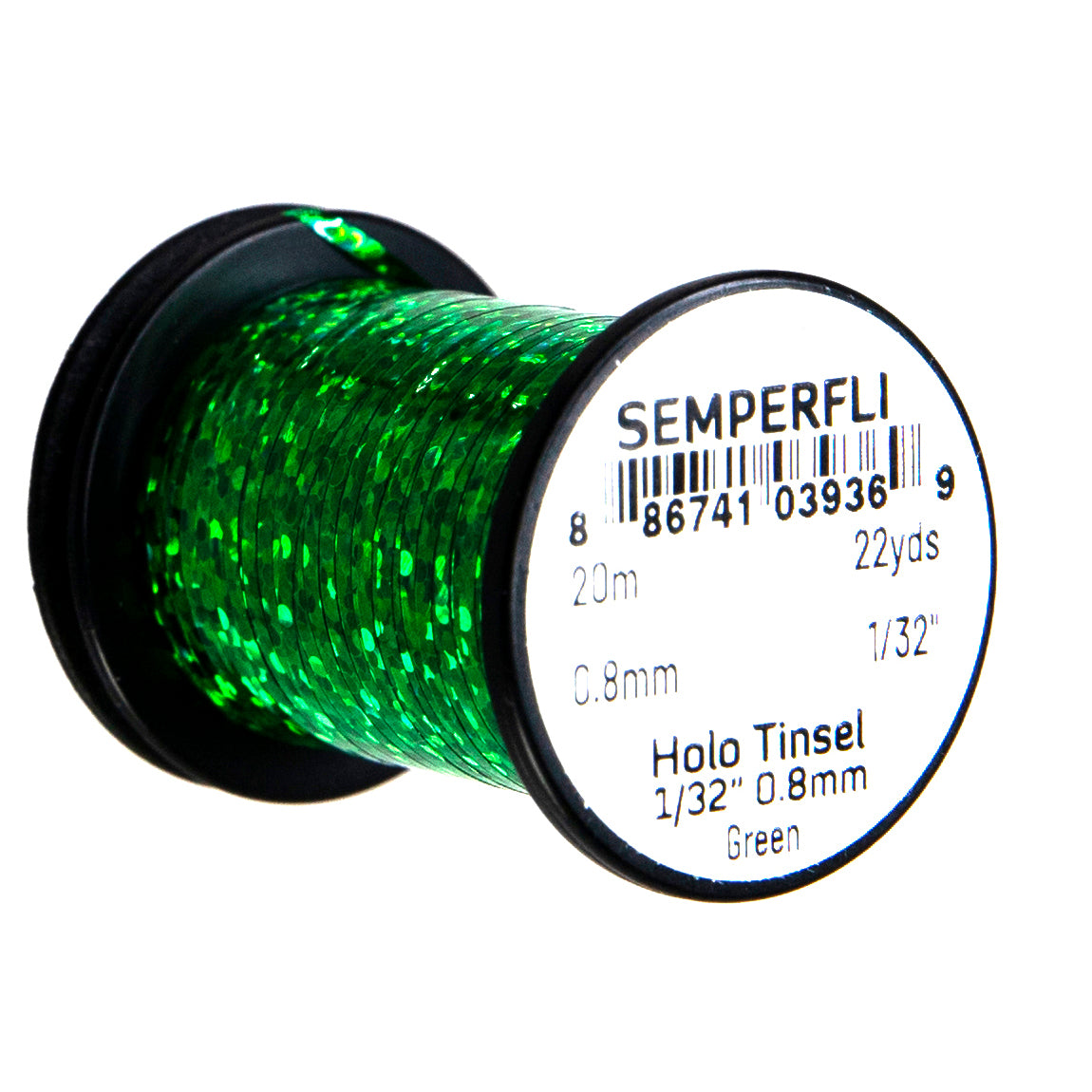 SemperFli Spooled Holographic Tinsel - 1/16, 1/32, 1/69