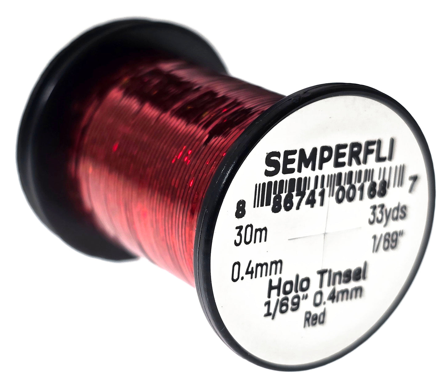 SemperFli Spooled Holographic Tinsel - 1/16, 1/32, 1/69