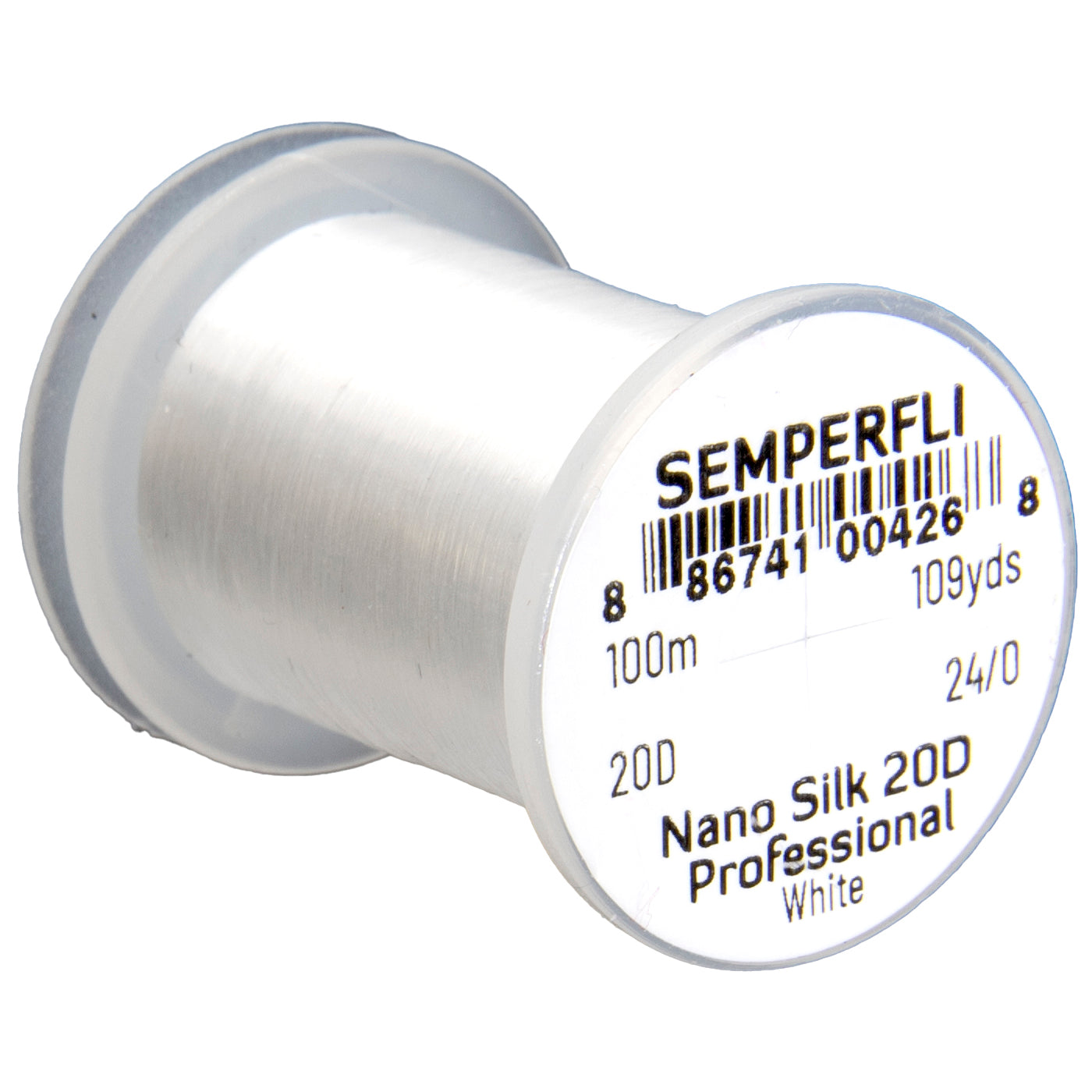 Semperfli Nano Silk 20D 24/0 -White