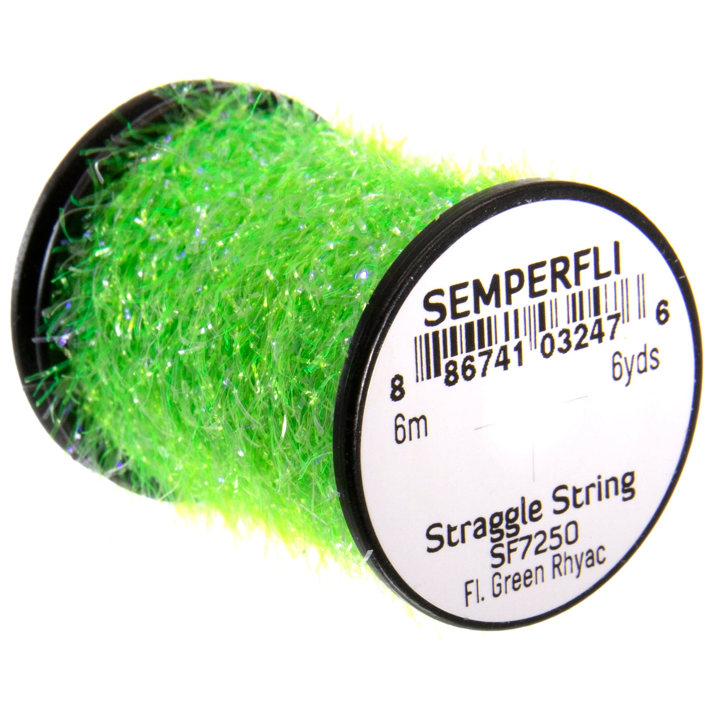 Straggle String Micro Chenille SF7250 Fluoro Green Rhyacophilla