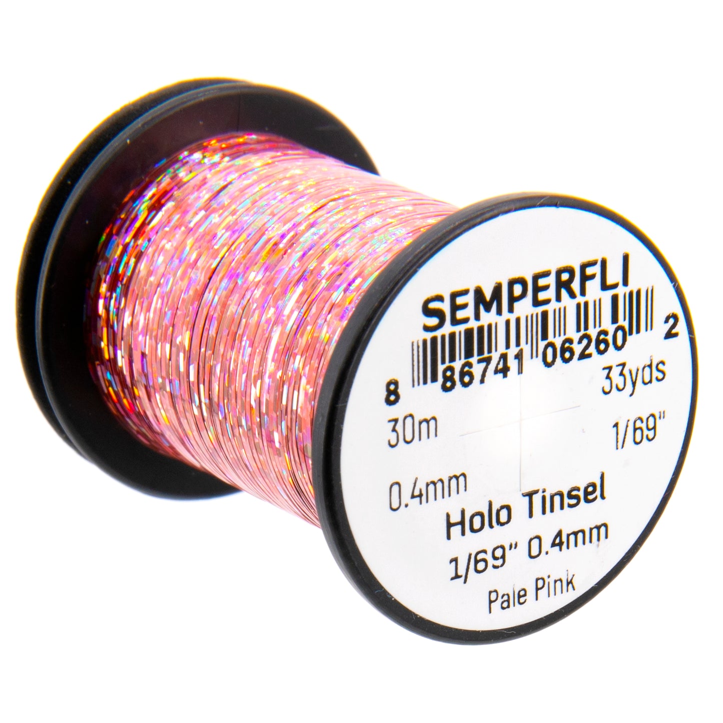 SemperFli Spooled Holographic Tinsel - 1/16, 1/32, 1/69