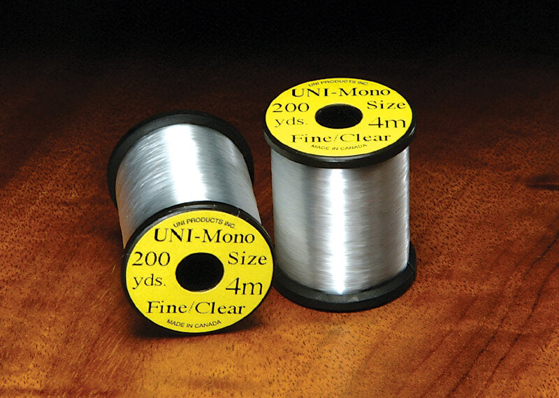 Uni Clear Mono 3/0 (.004 in.) Thread (Clear Monofilament)