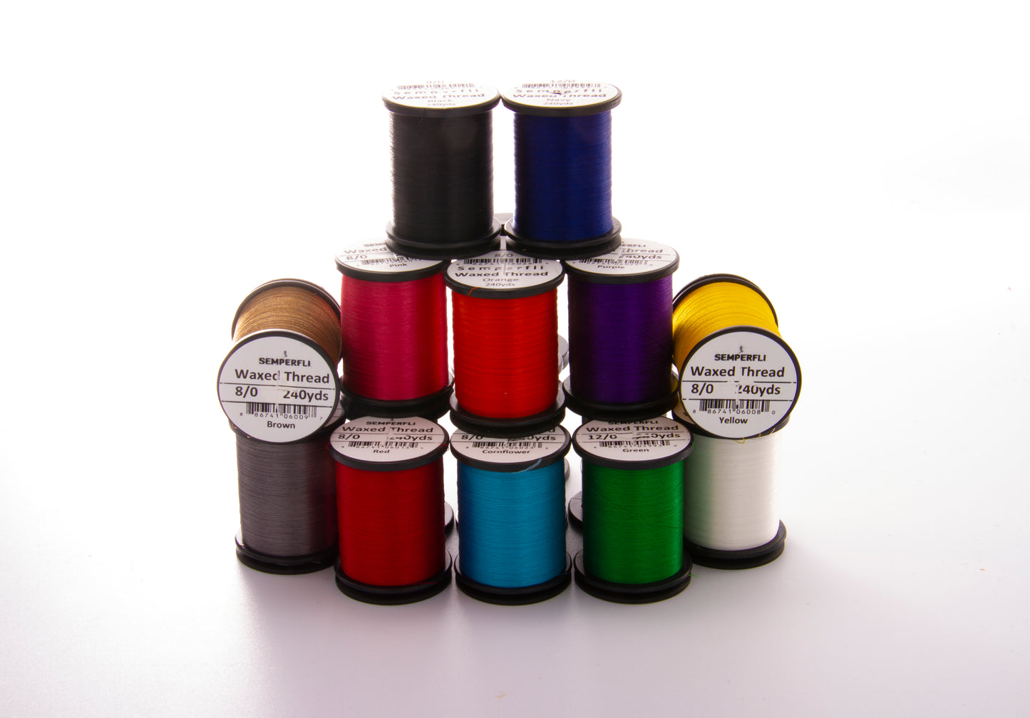 SemperFli Classic Waxed Thread 8/0 - many colors